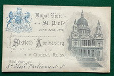 Antique royal ticket for sale  LONDON