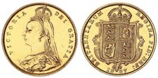 Großbritannien sovereign 1887 gebraucht kaufen  Göttingen