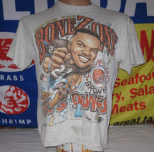 Camiseta Masculina Vintage CLEVELAND BROWNS Eric Metcalf 1994 L Bone Zone DAWG POUND, usado comprar usado  Enviando para Brazil