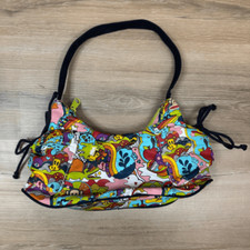 Bolsa de ombro Paul Frank Hobo estampa de doodle colorida fofa artística estilo retrô Y2K comprar usado  Enviando para Brazil