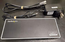 Usado, Estação de acoplamento StarTech DK30ADD USB 3.0 monitor duplo com cabo e adaptador de energia comprar usado  Enviando para Brazil