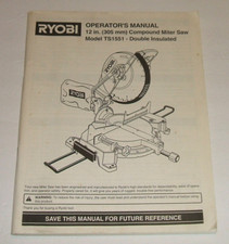 Ryobi ts1551 operators for sale  Minneapolis