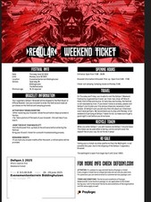 Defqon weekend ticket gebraucht kaufen  Wadgassen