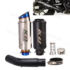 Sistema de exaustão 51MM silenciador tubo médio preto para Honda Rebel 500 CM300 2017-2025 comprar usado  Enviando para Brazil