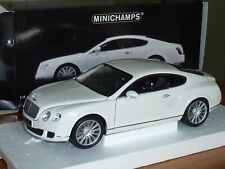Bentley continental minichamps d'occasion  France