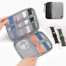 Organizador de relógio de viagem pulseira estojo bolsa de armazenamento para Apple Watch Samsung comprar usado  Enviando para Brazil