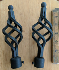 Curtain rod ends for sale  Shipping to Ireland