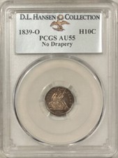 1839 liberty seated for sale  Cumberland