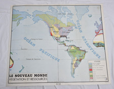 Carte scolaire ancienne d'occasion  Freneuse