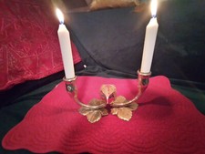 Zweiflammger kerzenständer qu gebraucht kaufen  Großaitingen