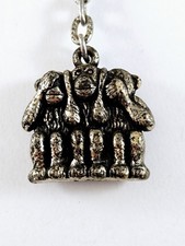 Keyring monkeys sagesse d'occasion  Expédié en Belgium