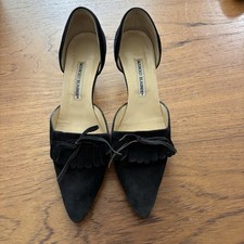 Manolo blahnik black for sale  Wooster