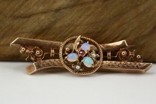 Brosche biedermeier schaumgold gebraucht kaufen  Hamburg