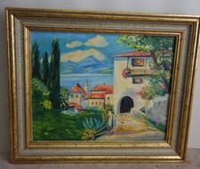 ölbild gemälde haus gebraucht kaufen  Deutschland