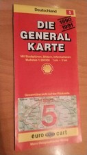 Generalkarte deutschland blatt gebraucht kaufen  Hannover