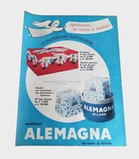 Alemagna panettone cassette usato  Italia