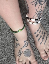 Set fußkettchen armband gebraucht kaufen  Essen