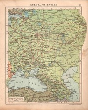 Orientale carta geografica usato  Lecco