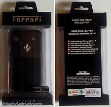 Coque téléphone portable pour Samsung I 9000 Galaxy S Ferrari cuir noir comprar usado  Enviando para Brazil