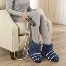 Hammacher Massageamento Terapêutico Aquecido Terapia dos Pés Botinhas Massagem Vibratória, usado comprar usado  Enviando para Brazil