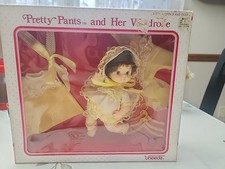 Boneca e seu guarda-roupa vintage 1981 Uneeda Pretty Pants: roupas rosa com cabelo loiro comprar usado  Enviando para Brazil