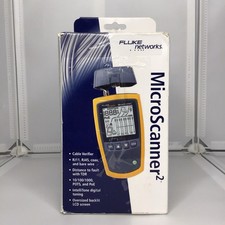 NOVO Verificador de Cabo Fluke Networks MS2-100 Microscanner2 comprar usado  Enviando para Brazil