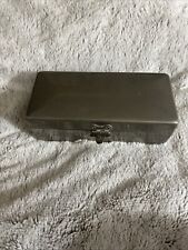 Vintage metal box for sale  STOCKBRIDGE