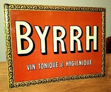 Byrrh tôle publicitaire d'occasion  Laudun-l'Ardoise