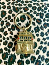 Chaveiro vintage dourado Caesar's Palace Hotel cassino chaveiro máquina caça-níqueis Las Vegas comprar usado  Enviando para Brazil