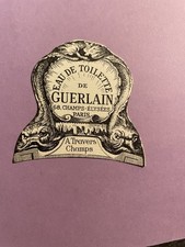 Ancienne étiquette parfum d'occasion  Paris XX