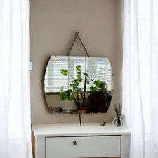 Frameless wall mirror for sale  BEXLEYHEATH