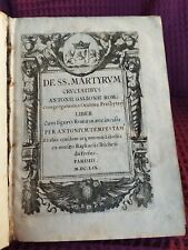 Antoni galloni martyrum d'occasion  Herrlisheim-près-Colmar