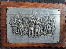 Nachtwache rembrandt reliefbil gebraucht kaufen  Bergisch Gladbach