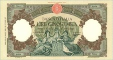 Italia lire 5.000 usato  Villarboit
