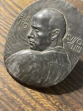 Placca bronzo mussolini usato  Santa Maria Capua Vetere