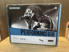 Shure microfono wireless usato  Italia