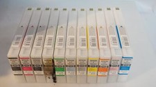CONJUNTO COMPLETO DE TINTA EPSON STYLUS PRO 4900 200ML 11 CARTUCHOS DE TINTA comprar usado  Enviando para Brazil