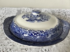 Old willow blue for sale  TEDDINGTON