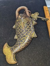 Fechadura secreta bronze Nepal, antiga, pontas de flecha, mágica comprar usado  Enviando para Brazil