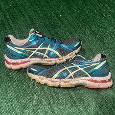 Tênis esportivo de corrida ASICS feminino gel Kayano 19 azul tamanho 11, usado comprar usado  Enviando para Brazil