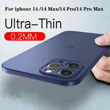 Für iPhone 16 15 14 Pro Max 13 12 11 Slim Matte Hard Ultra-thin Phone Case Hülle comprar usado  Enviando para Brazil