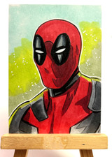 Deadpool sketch card for sale  Tarzana