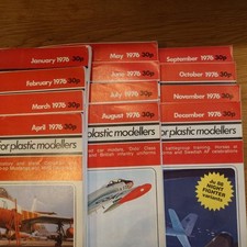 1976 airfix magazines for sale  SLEAFORD