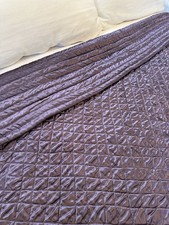 Vtg satin quilted for sale  Pasco