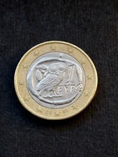 Moneta euro grecia usato  Valderice