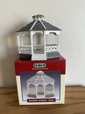 Gazebo oval branco Lemax 2002, usado comprar usado  Enviando para Brazil