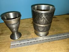 Pewter beaker small for sale  WELSHPOOL