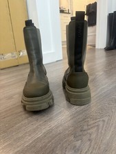 Green ganni boots for sale  Lebanon