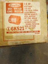 Motor de bomba de circulação de água quente Dayton 1/6 HP 3450 RPM 115 volts, usado comprar usado Motor de bomba de circulação de água quente Dayton 1/6 HP 3450 RPM 115 volts, usado comprar usado  Enviando para Brazil