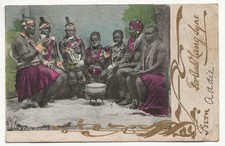 1904 postcard zulu for sale  LONDON